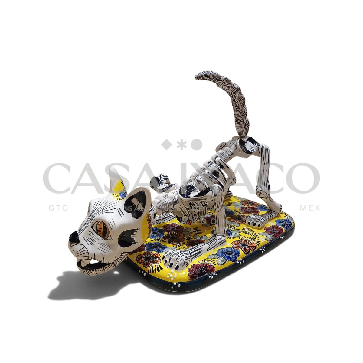 Gato Huesos Talavera 21cm