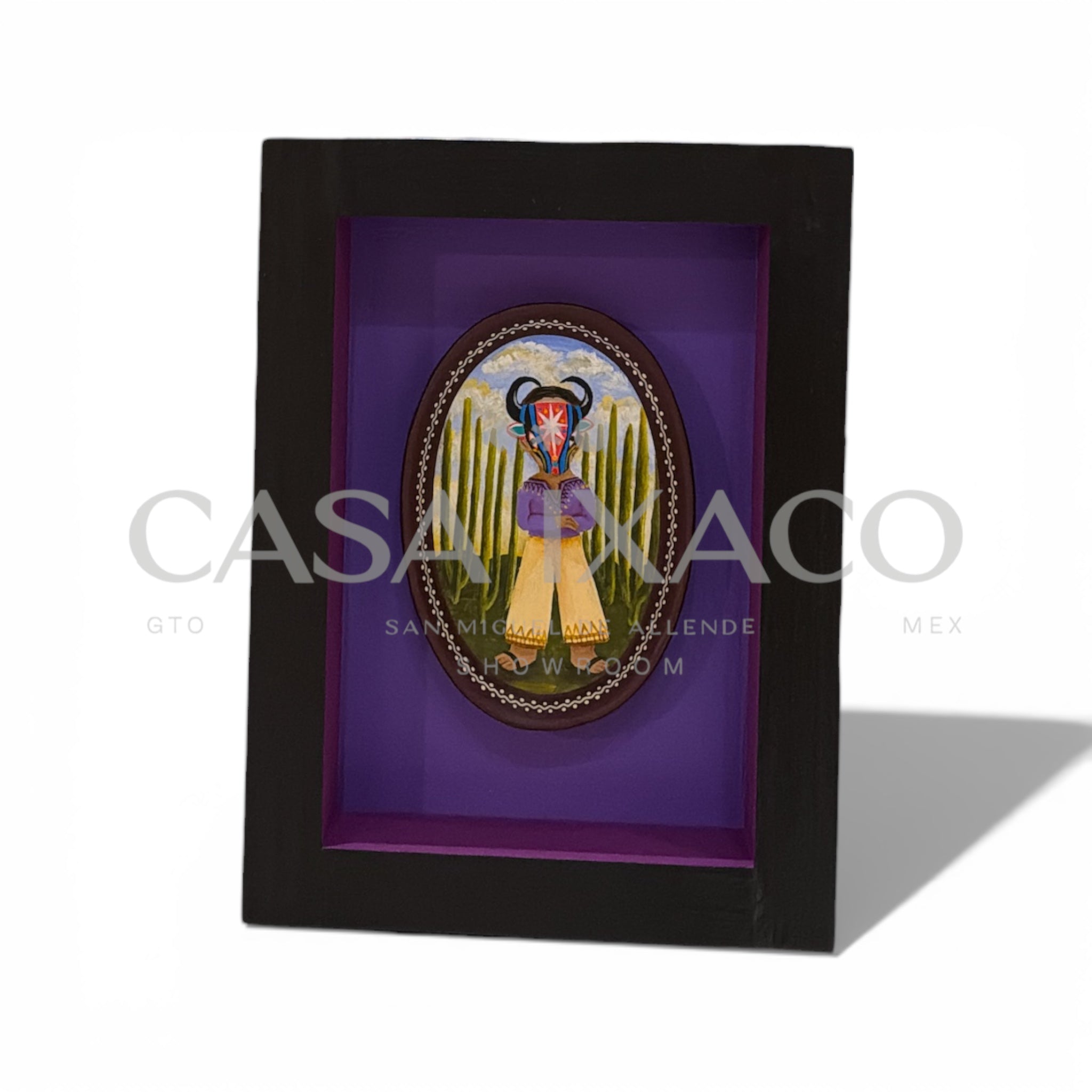 Cuadro Decorado Barro 15x20cm