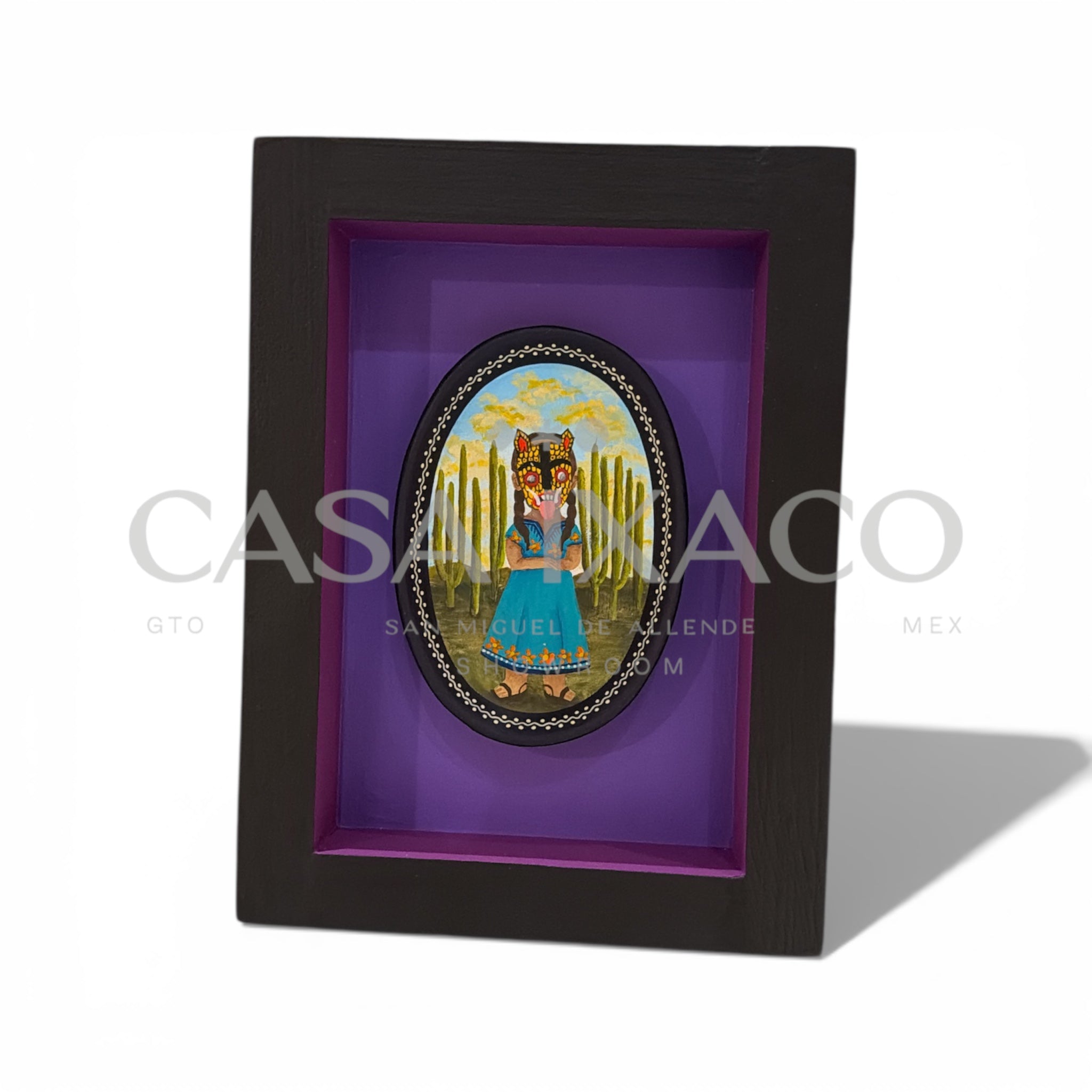 Cuadro Decorado Barro 15x20cm