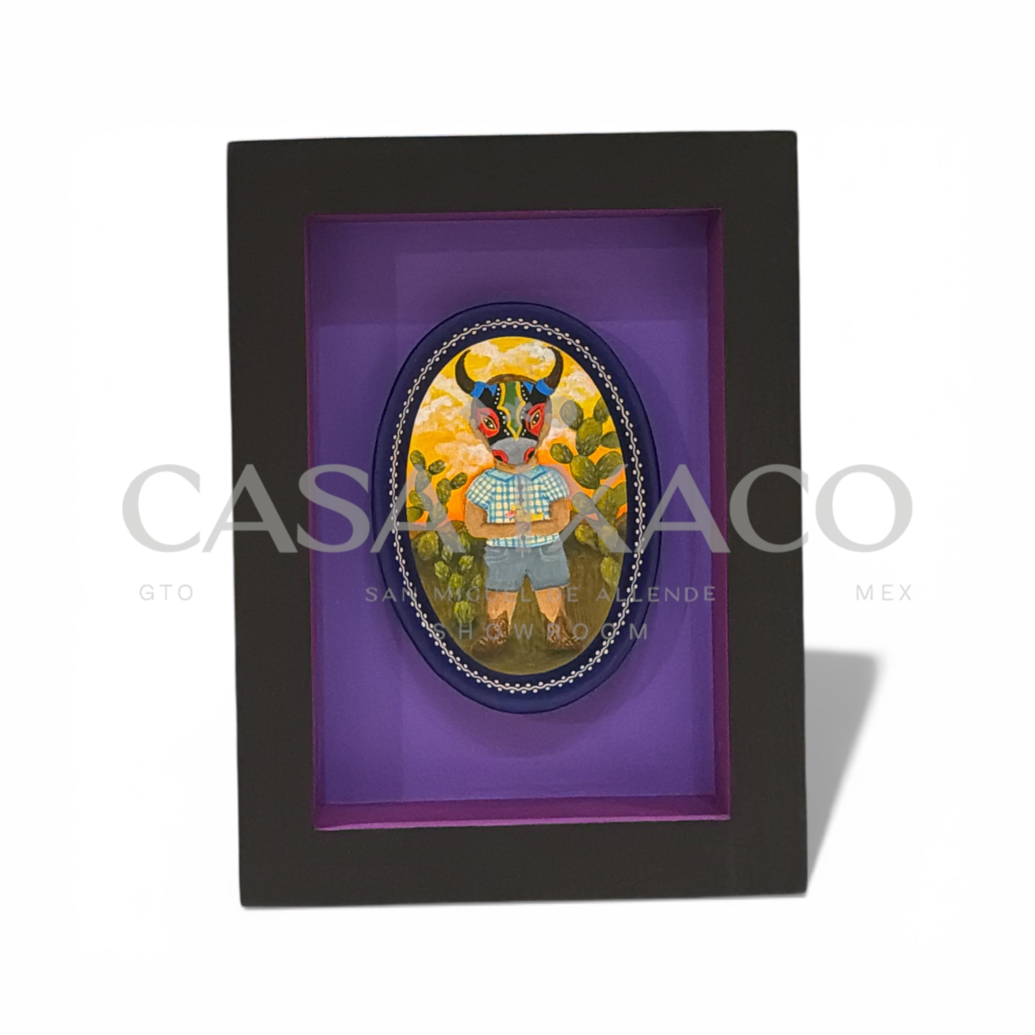 Cuadro Decorado Barro 15x20cm