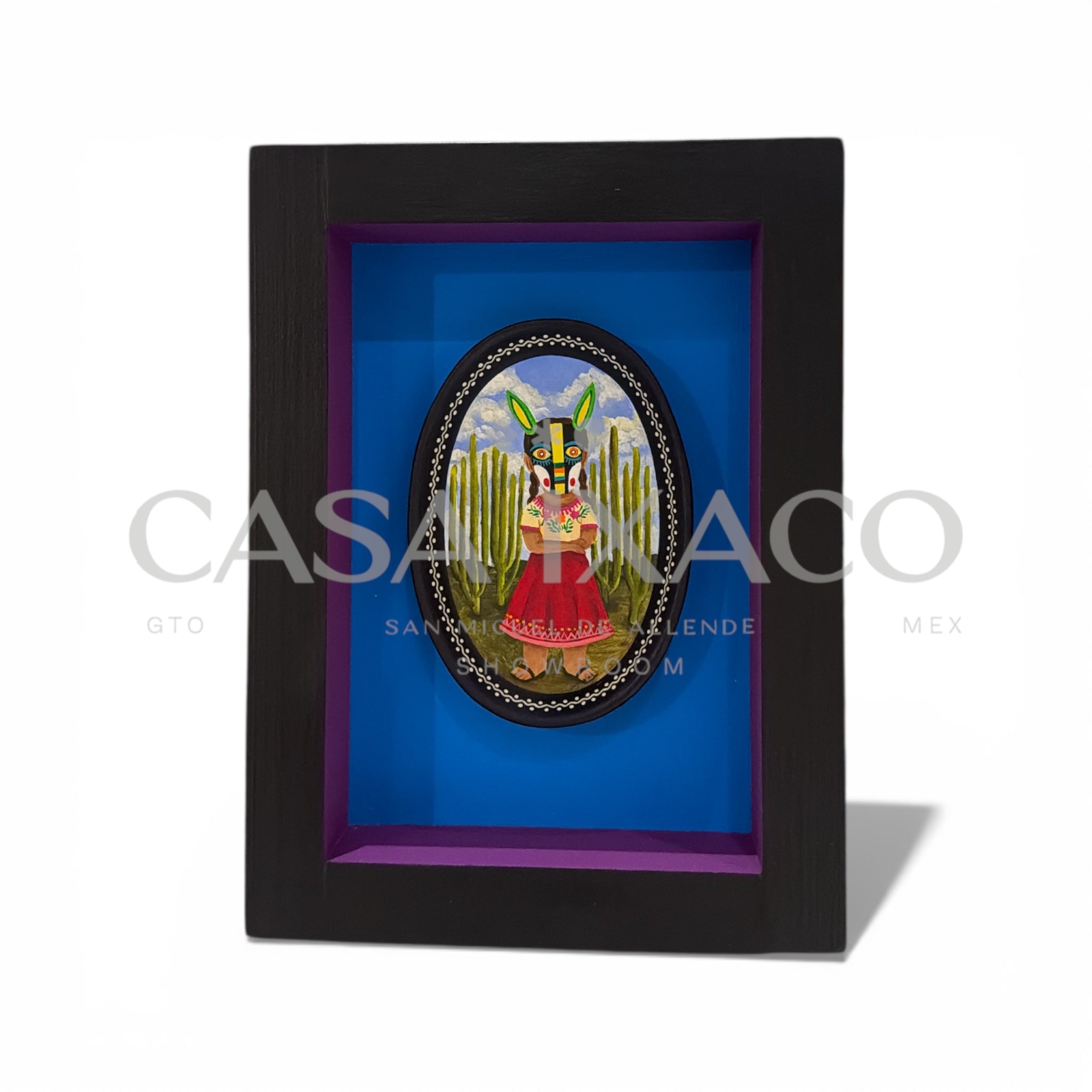 Cuadro Decorado Barro 15x20cm