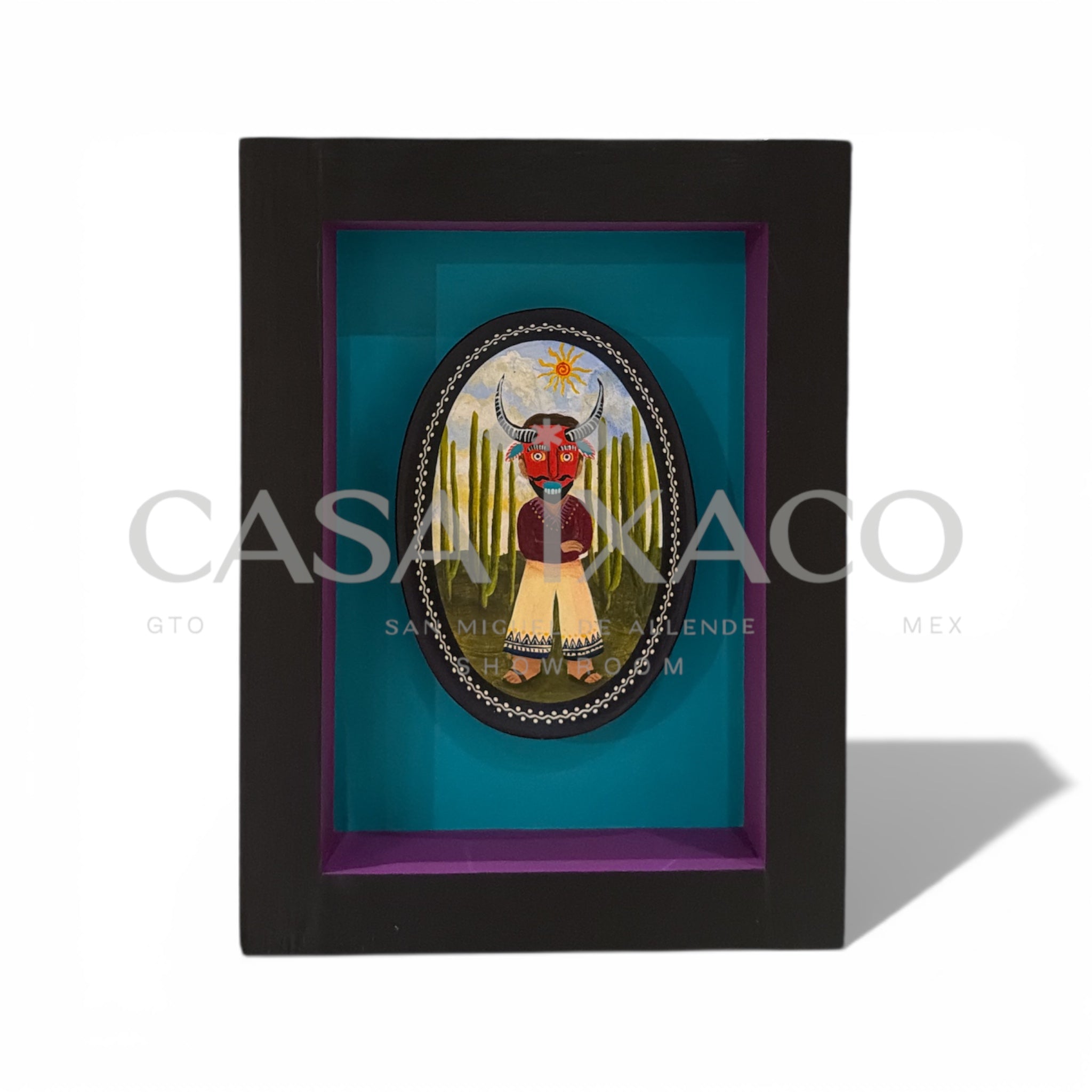 Cuadro Decorado Barro 15x20cm