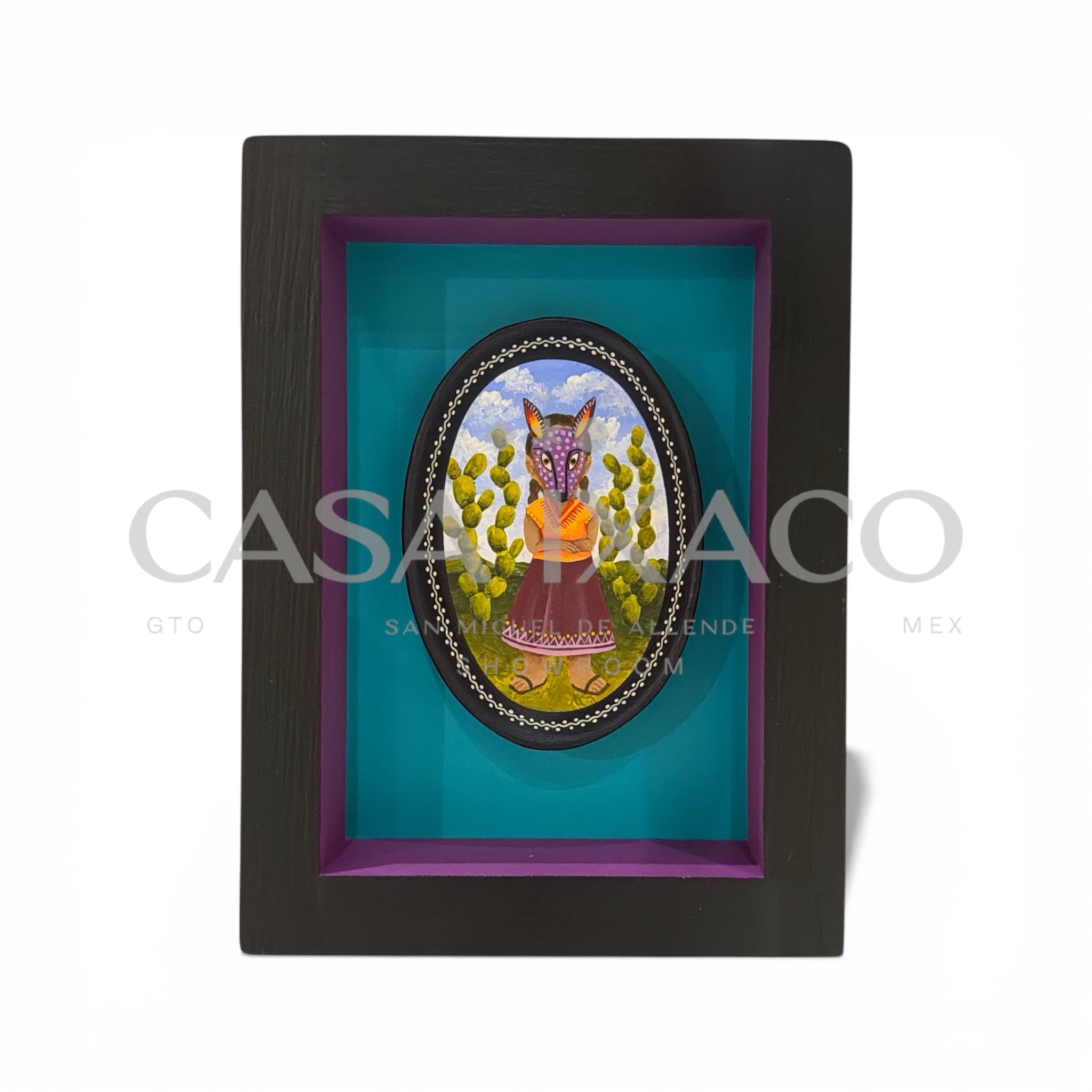 Cuadro Decorado Barro 15x20cm