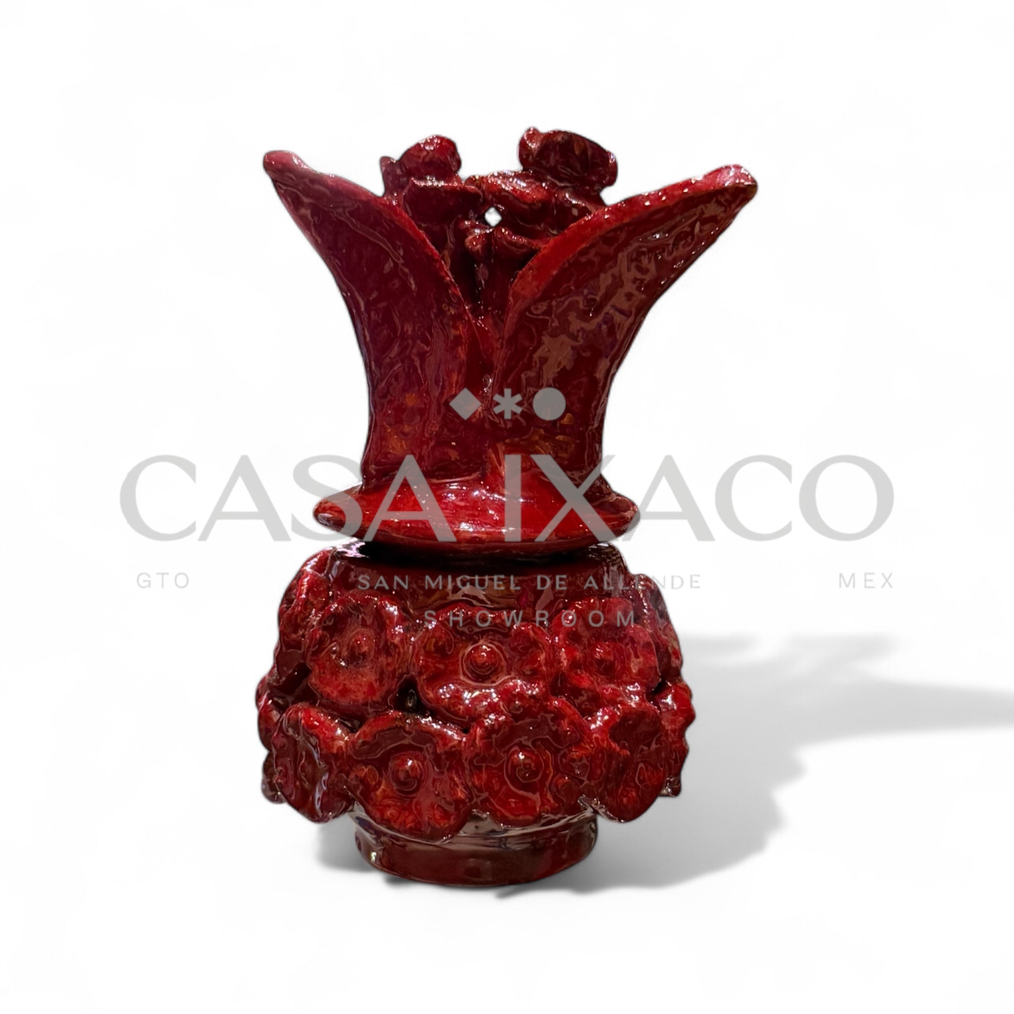 Piña de Barro Vidriado 10cm